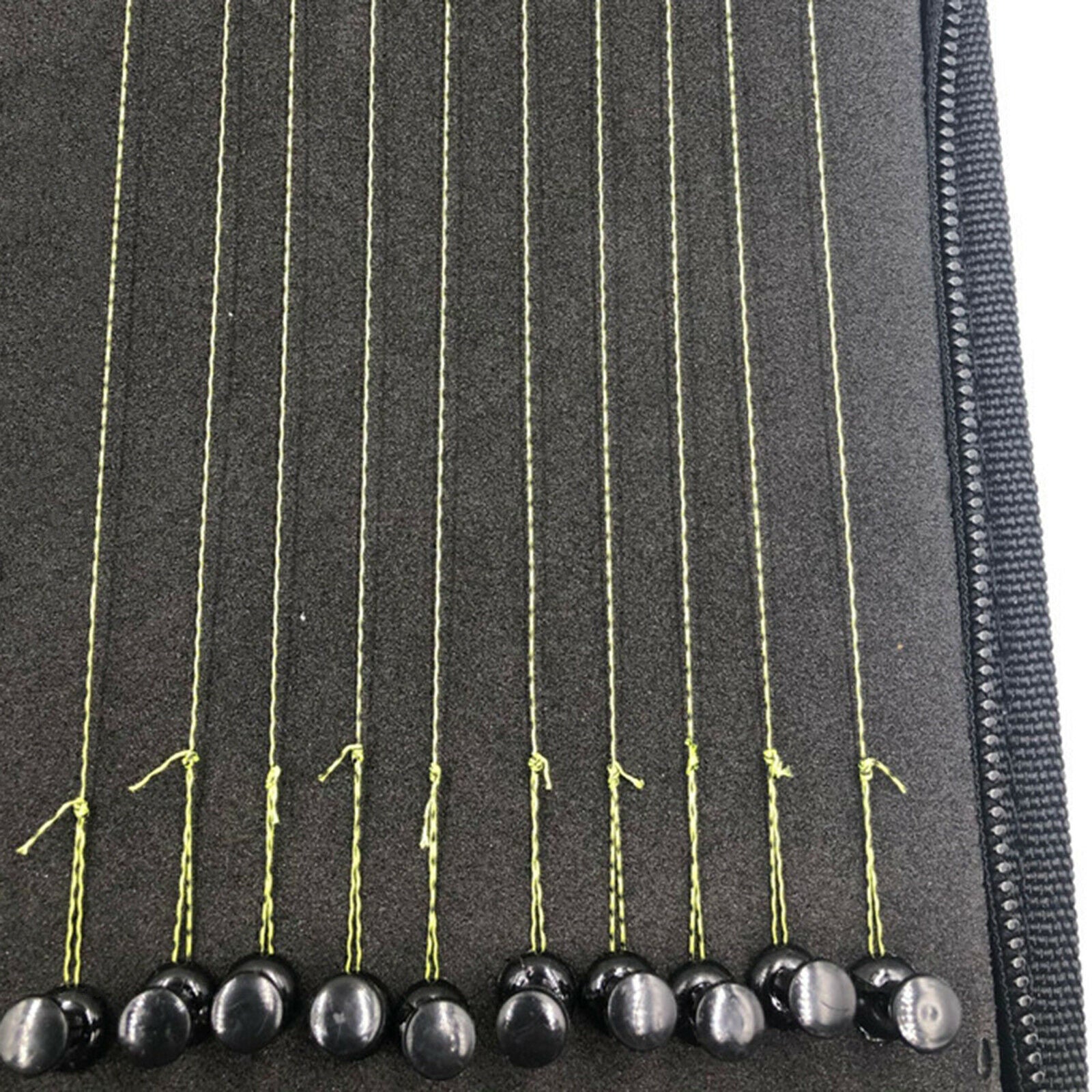 1pc Carp Fishing Tackle Box Rig Wallet Board with 20 Pins for Hair Rigs