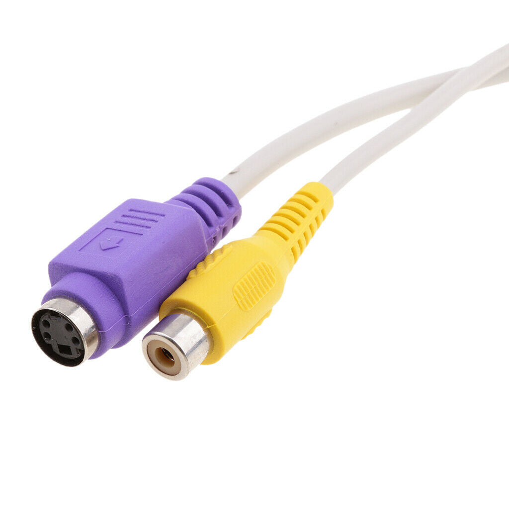VGA to S-Video/RCA Converter Adapter Cable Cord COnnector