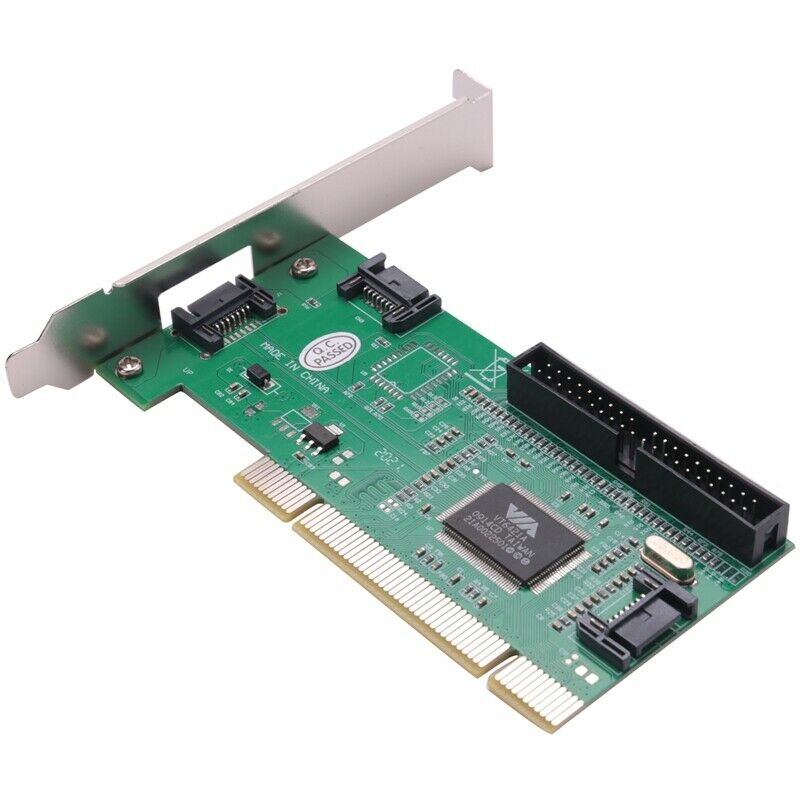 4 Port SATA PCI Expansion Card &IDE VIA VT6421a chipset I3X4X4
