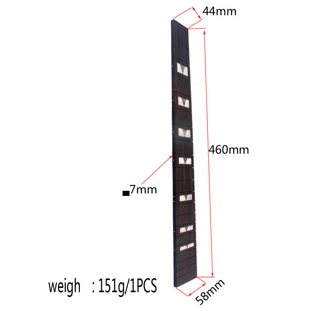 40/41" Acoustic Guitar Rosewood Fingerboard Fretboard Tonewood Replacement