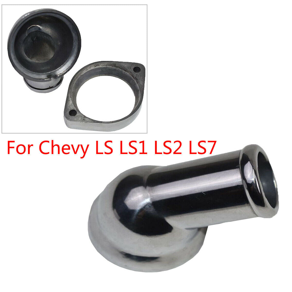 For Chevrolet LS LS1 LS2 LS7 Aluminum 45 ° Water Neck Thermostat Housing Tool