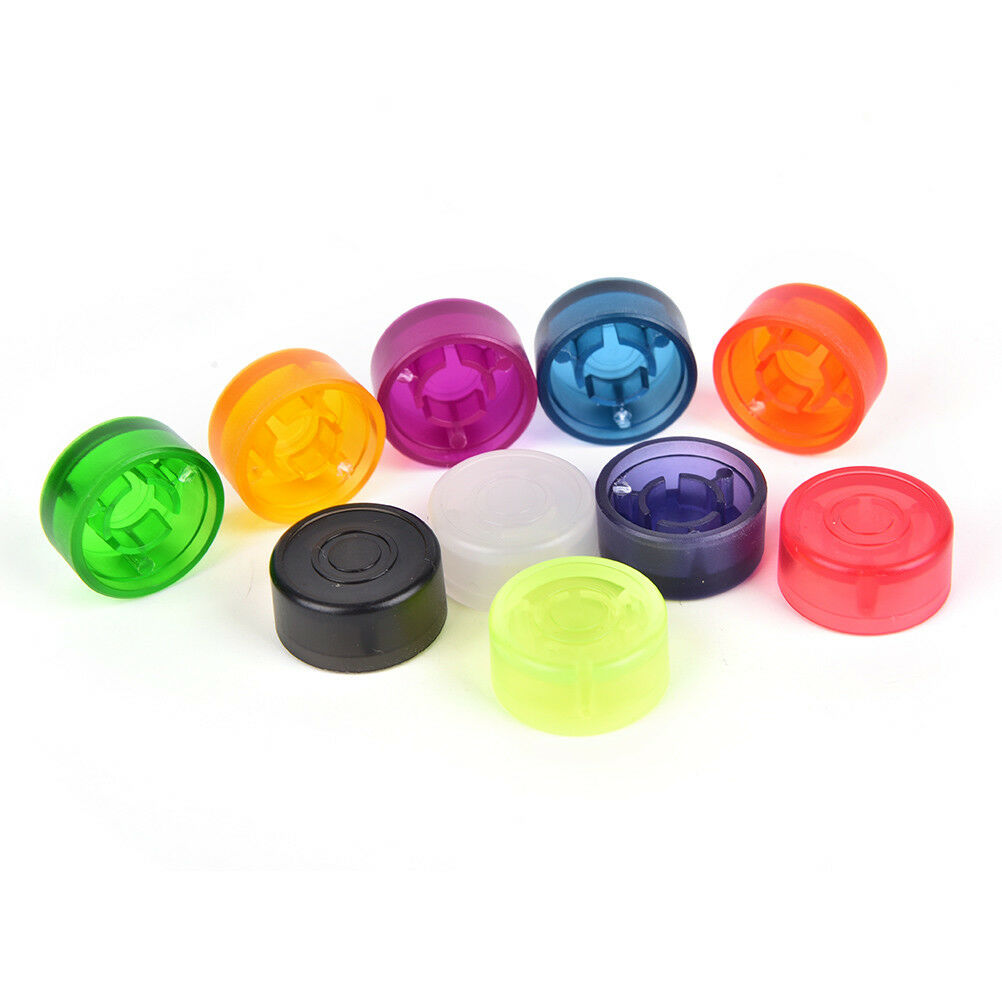 10 pcs Footswitch Topper Random Color Plastic Bumpers For Guitar Effect Pe.l8