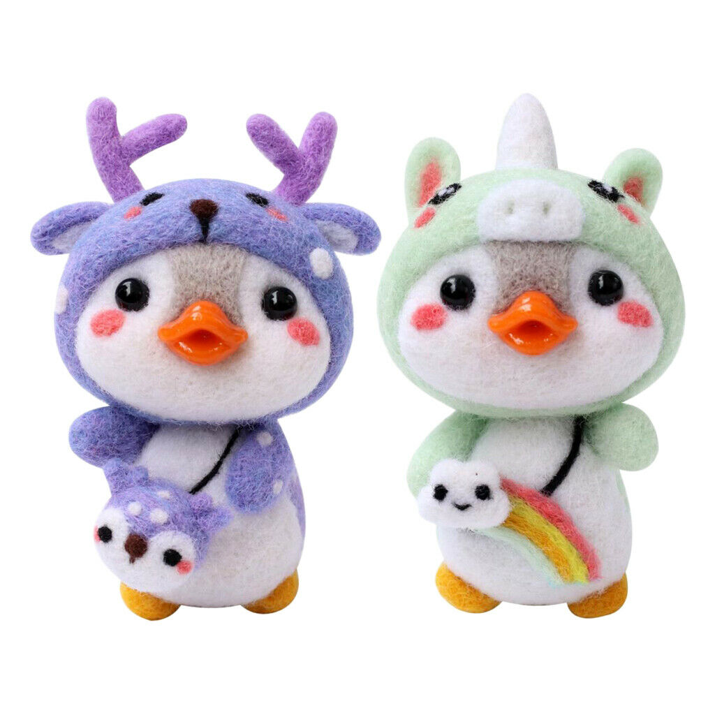 2 Pack Lovely Animal Felt Craft Kits Tutorials Crafts Hand Craft Decor