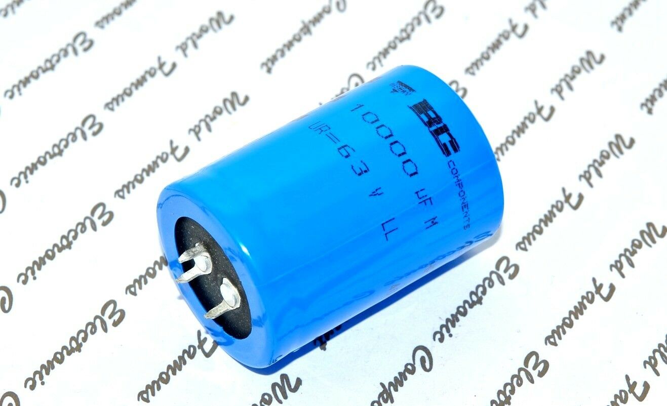 1pcs - BCcomponents 056 10000uF (10000µF) 63V LL Snap-In Capacitor-222205658103