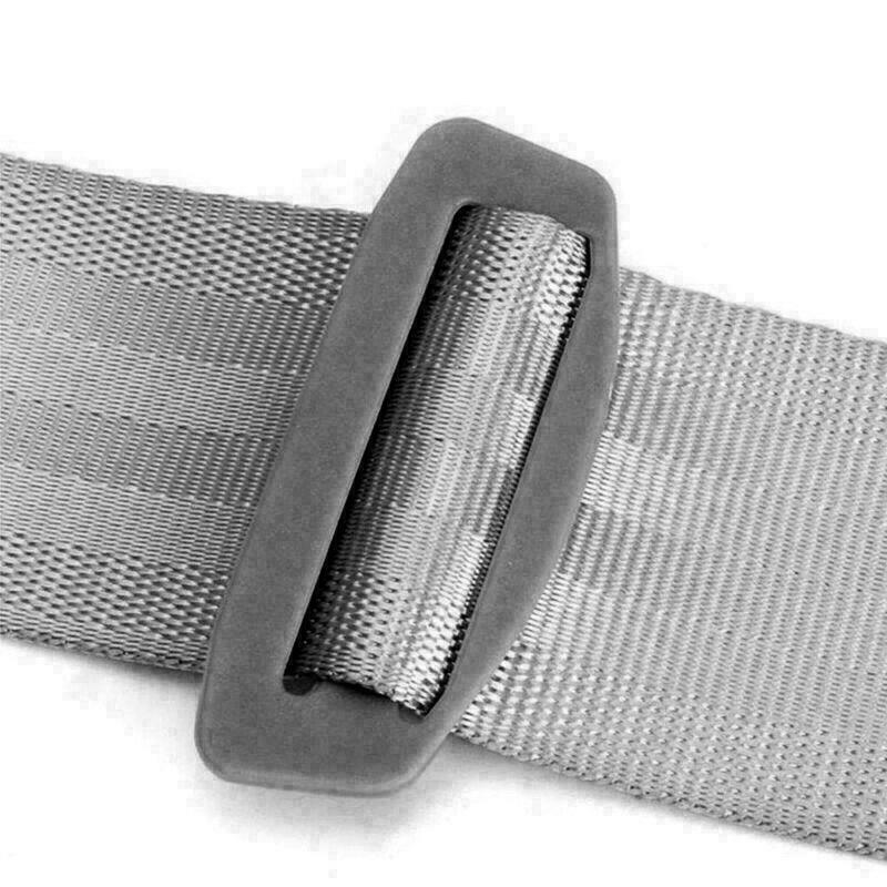 3 Point Car Auto Adjustable Retractable Safety Seat Belt Straps Kits Accessories