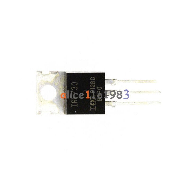 10PCS IRF730 IRF730PBF MOSFET N-Channel 5.5A 400V 1Î© New TO-220
