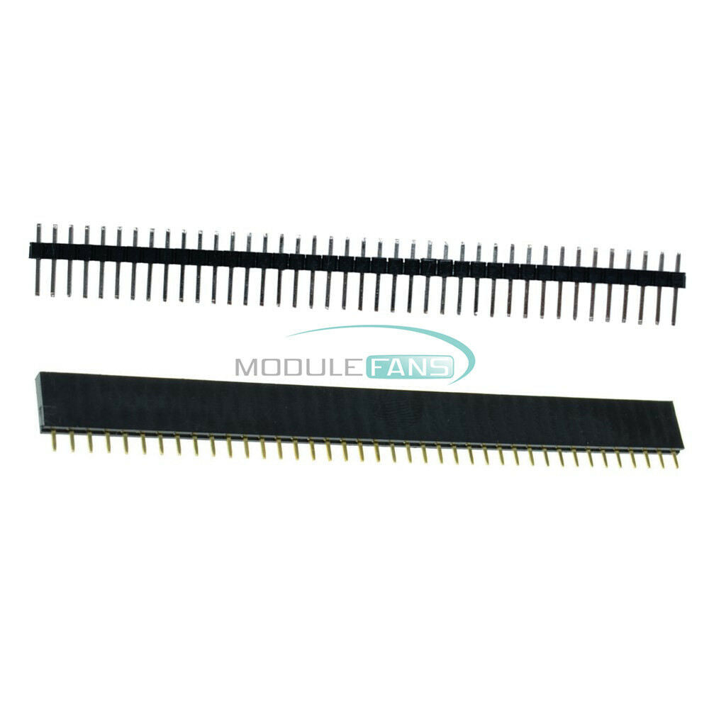 10PCS 40pin 2.54mm Male & Female Header Socket Row Strip PCB Connector Cool