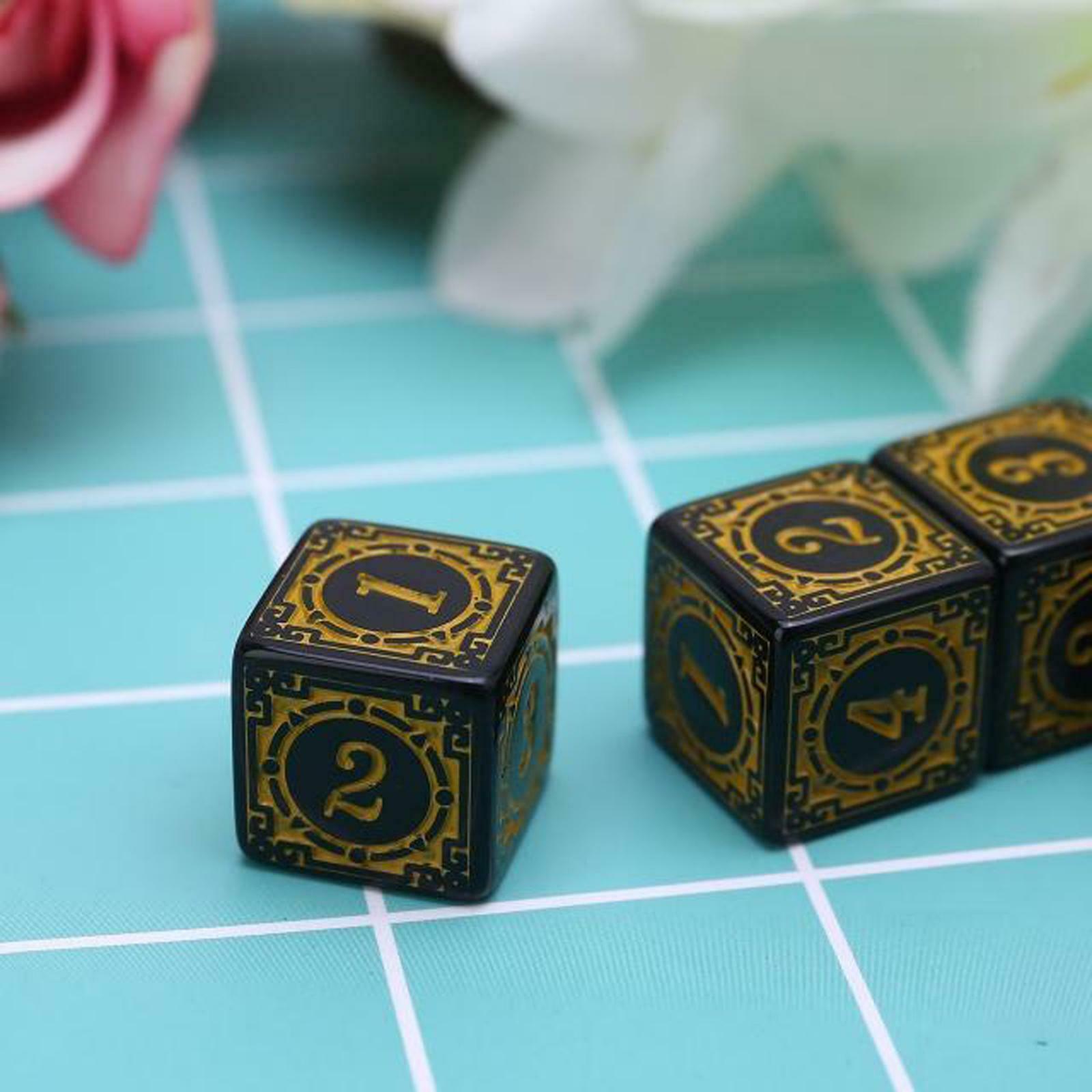 50pcs Dices Table Role Tabletop Party Entertainment Dice Gifts for Kid