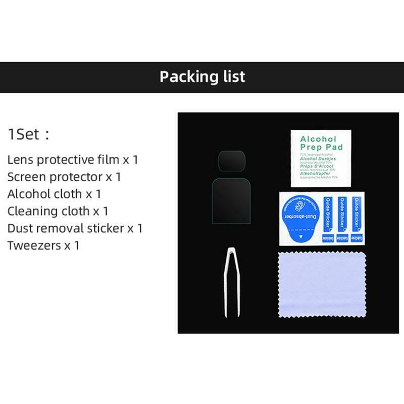Tempered Glass Screen Protector and Lens Protective Film for Pocket 2 Gimbal