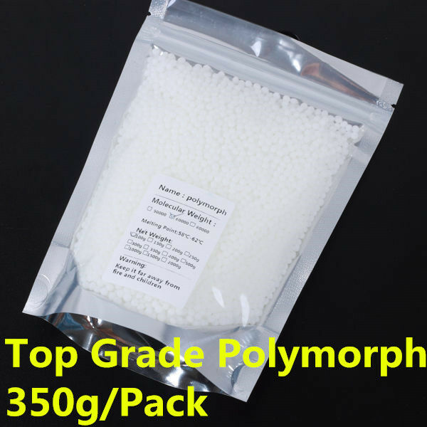 350g/bag Polymorph/Polycaprolactone/PCL Plastic Pellets For DIY Handmade