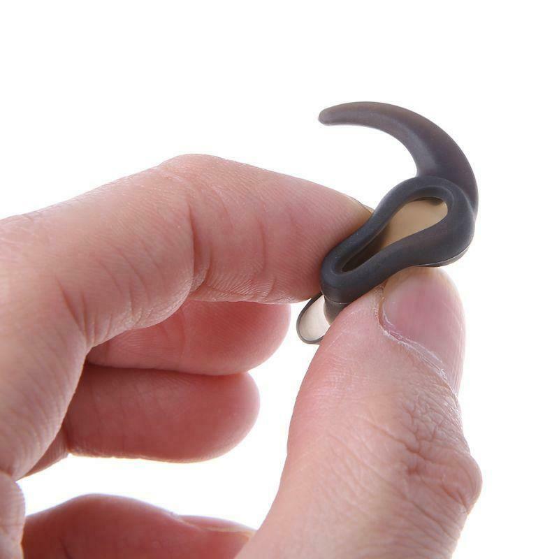 3Pairs S/M/L Silicone Earbuds Tips Ear Hook Earphone Case In Ear Soft Silicone