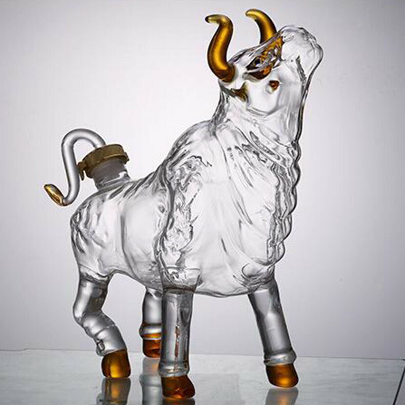 Glass Whisky Decanter for Kitchen Bar Restaurant Liquor Rum Drinkware Tools