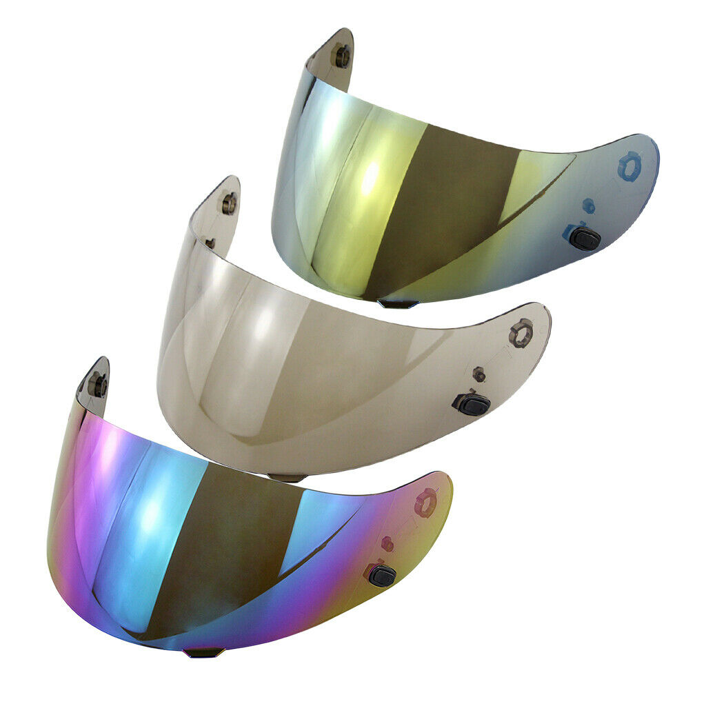 3x Anti-UV Motorbike Full Face Helmet Visor Shield for HJC CL-15 CL-SP CS-R2