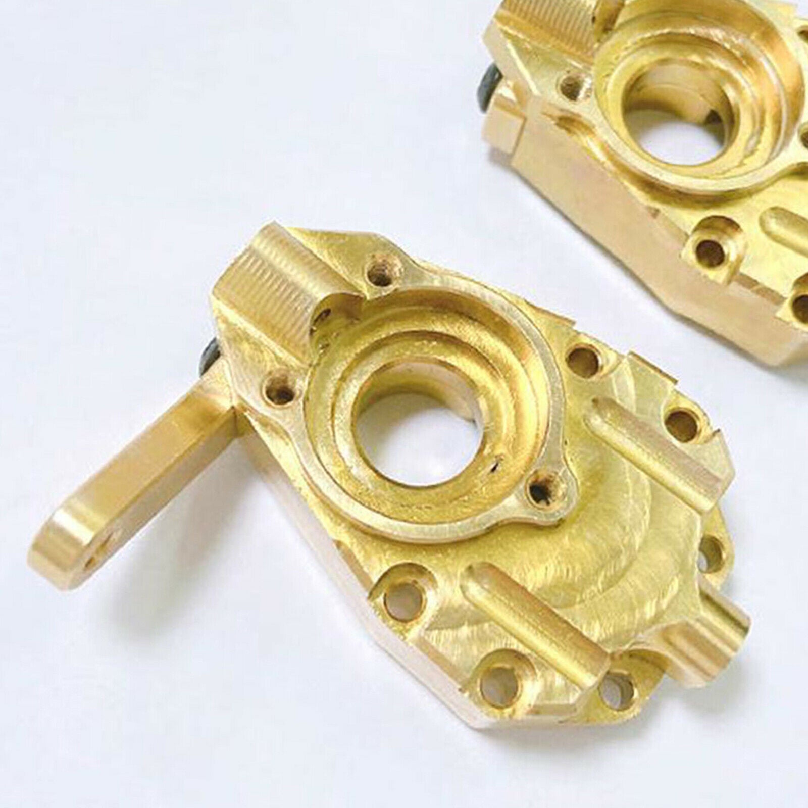 2pcs Brass Portal Drive Housing Heavy Counterweight for 1/10 RC Crawler TRX4