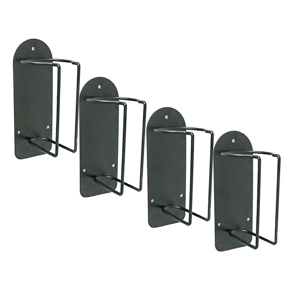 4pcs Hair Clipper Holder Barber Tools Storage Rack Trimmer Cutter Stand