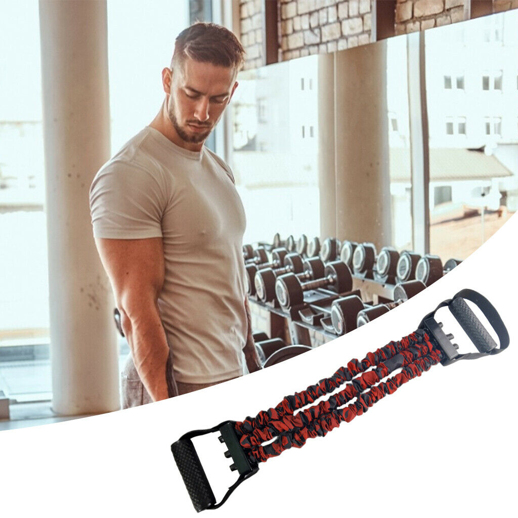 Chest Expander Resistance Bands Muscle Training Body Building 75lbs