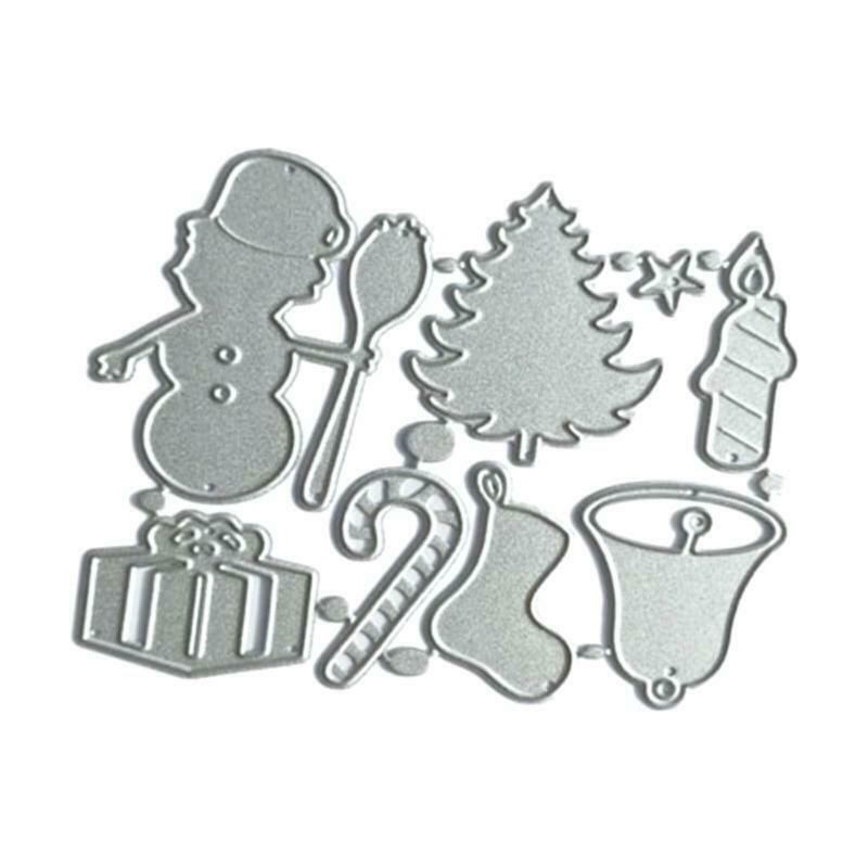 Christmas Tree Gift Metal Cutting Dies Stencil DIY Scrapbooking Album Paper Card