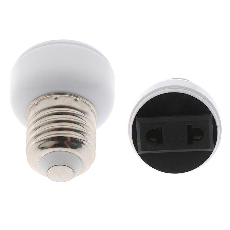 1PC E27 Screw Socket Lamp Light Holder Bulb Convert To Power Female Out .l8