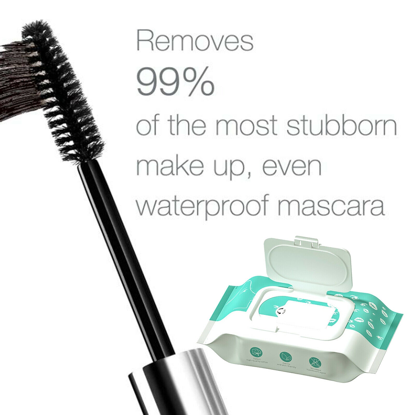 Refreshing Makeup Remover Daily Cleansing Face Wipes 60 Count Nourishing