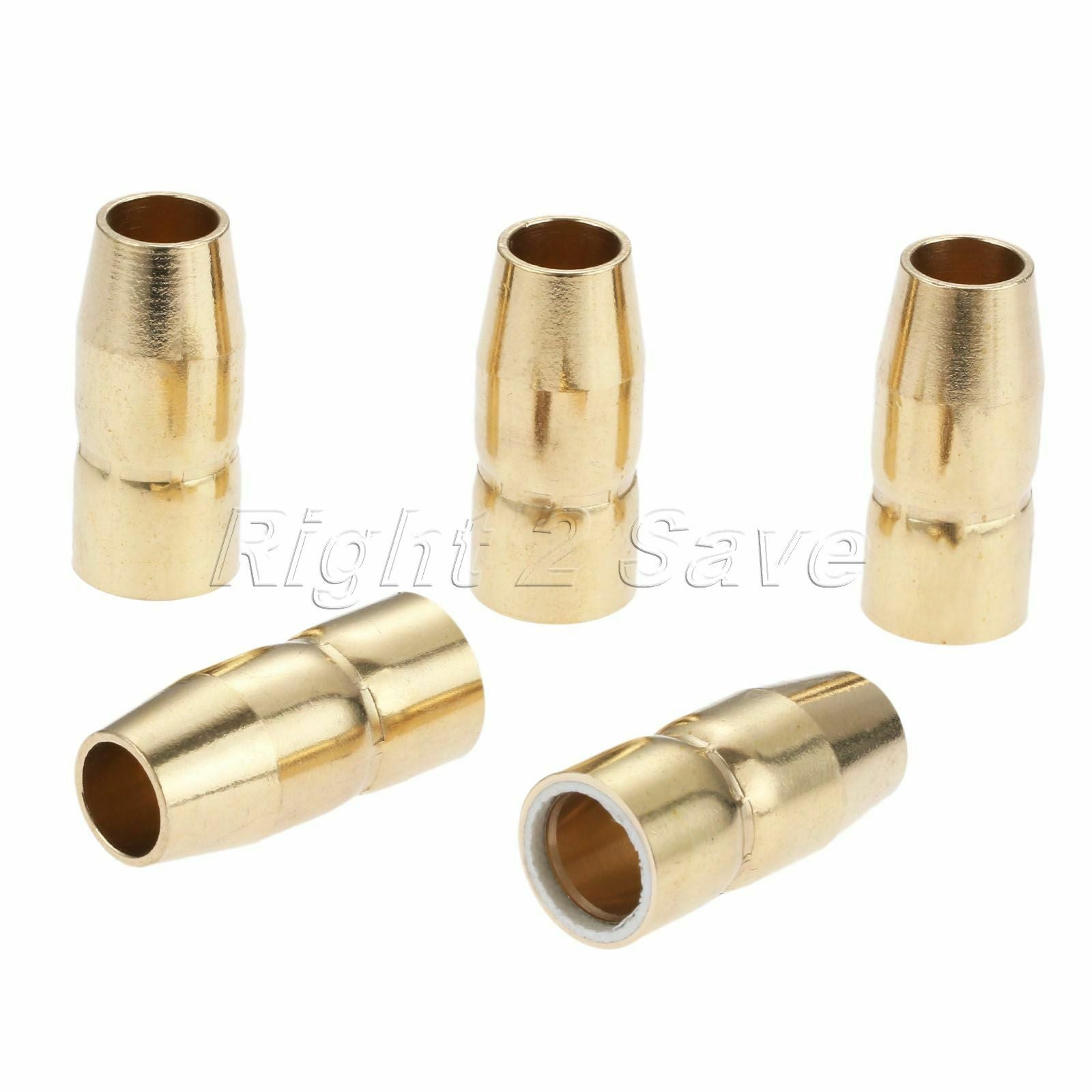 5x 169 715 MIG Gas Nozzle Flush Tip Fit for Miller H-9A H-10 M10 M15 M100 M150