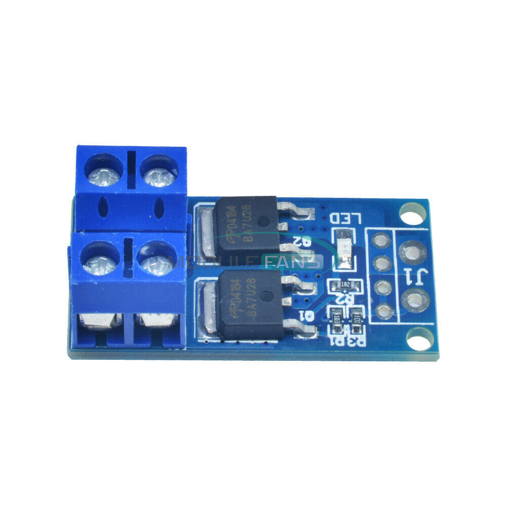 2PCS Trigger Switch Driver Module Dual MOS PWM Electronic Switch Panel 15A 400W