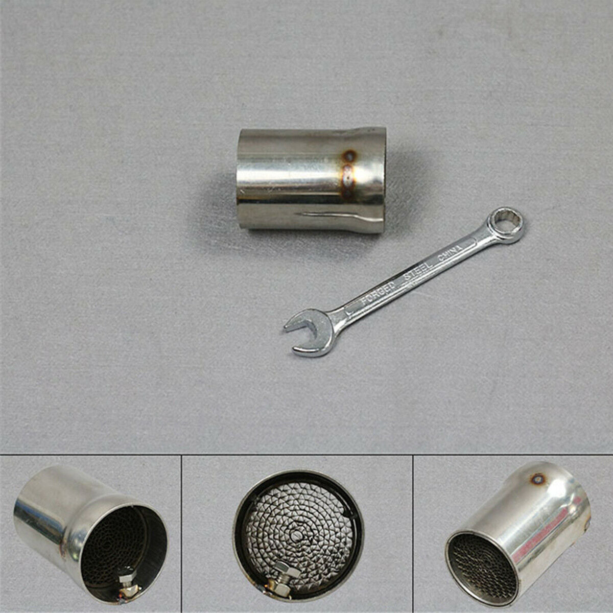 51MM Motorcycle Exhaust Can Muffler Baffle DB Killer Silencer Noise Eliminator