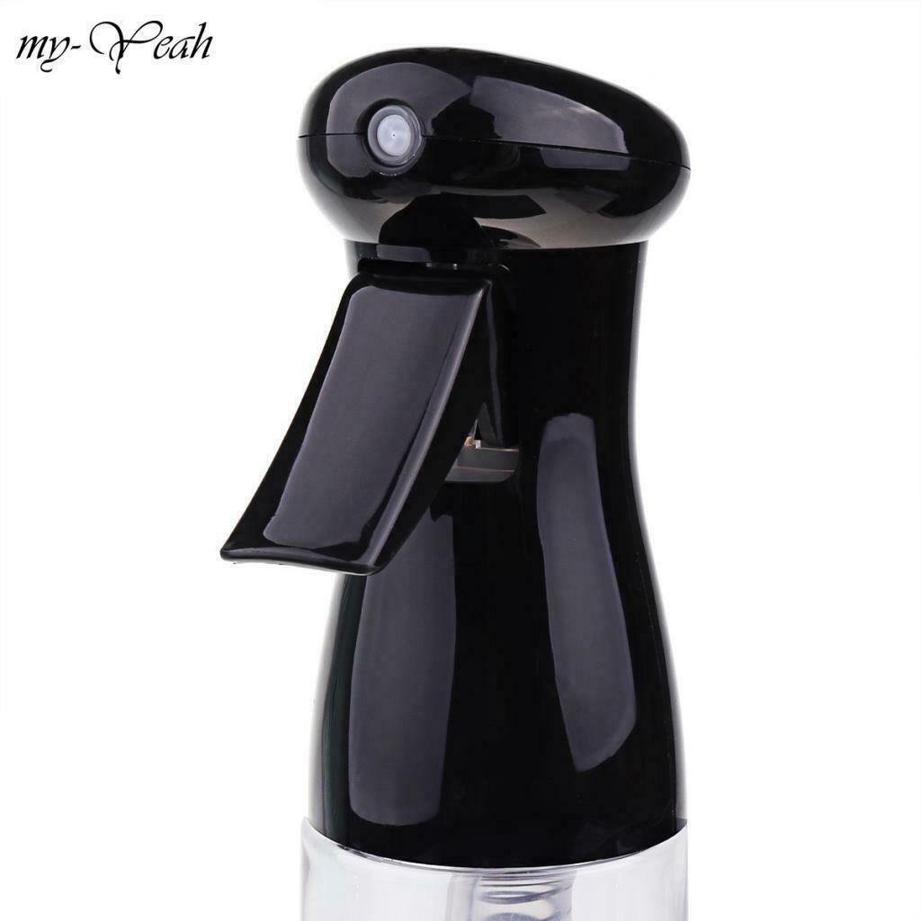 300ml Hairdressing Salon Hair Mist Spray Bottle Water Sprayer Vials Black