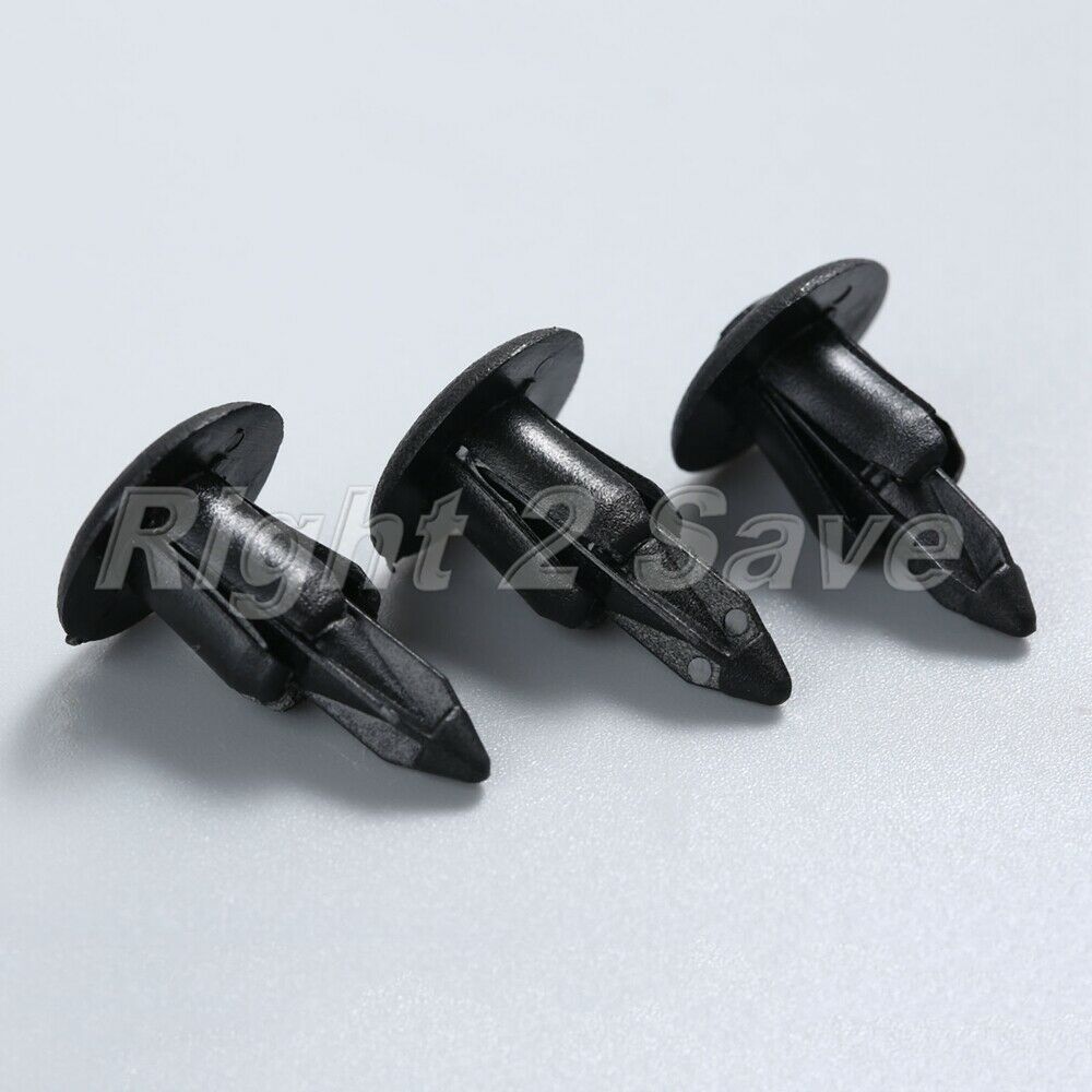 100Pcs Black Motorcycle Fairing Panel Screws Clips Bolts for Kawasaki Roadster