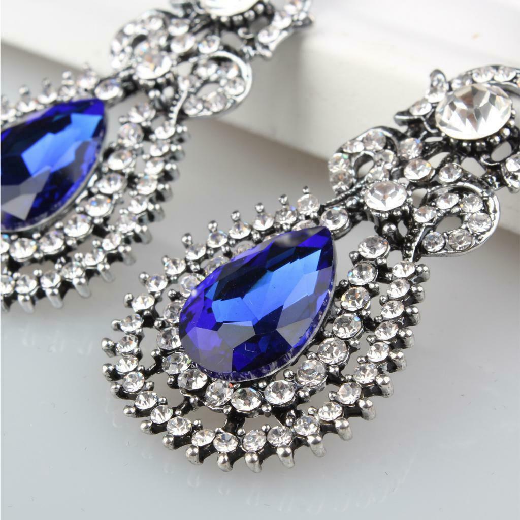 Fashion Jewellery Luxury Glitter Rhinestone Earrings Elegant Decorations