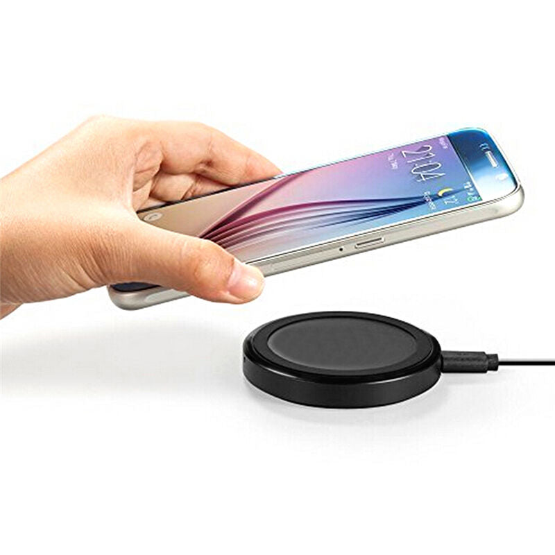 Wireless Charger Power Port Qi Charging Pad Station Dock for Cell Phone LJA TL