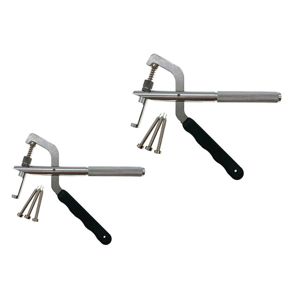 2 Sets Link Pin Plier Bracelet Band Pin Adjusting With 6 Pins Repair Tools