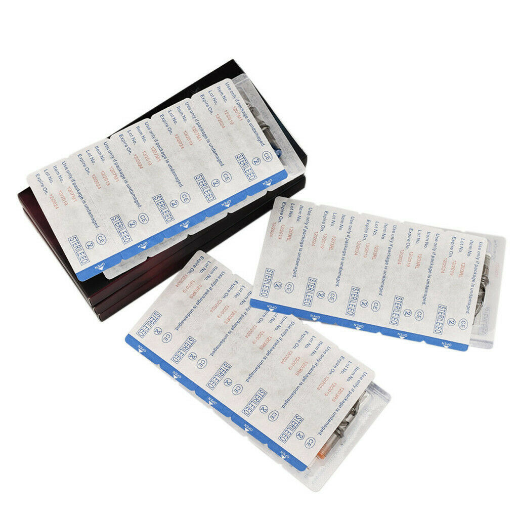 Powerful Rotary Tattoo Body Art Microblading Pen 30pcs Needles Supply Set
