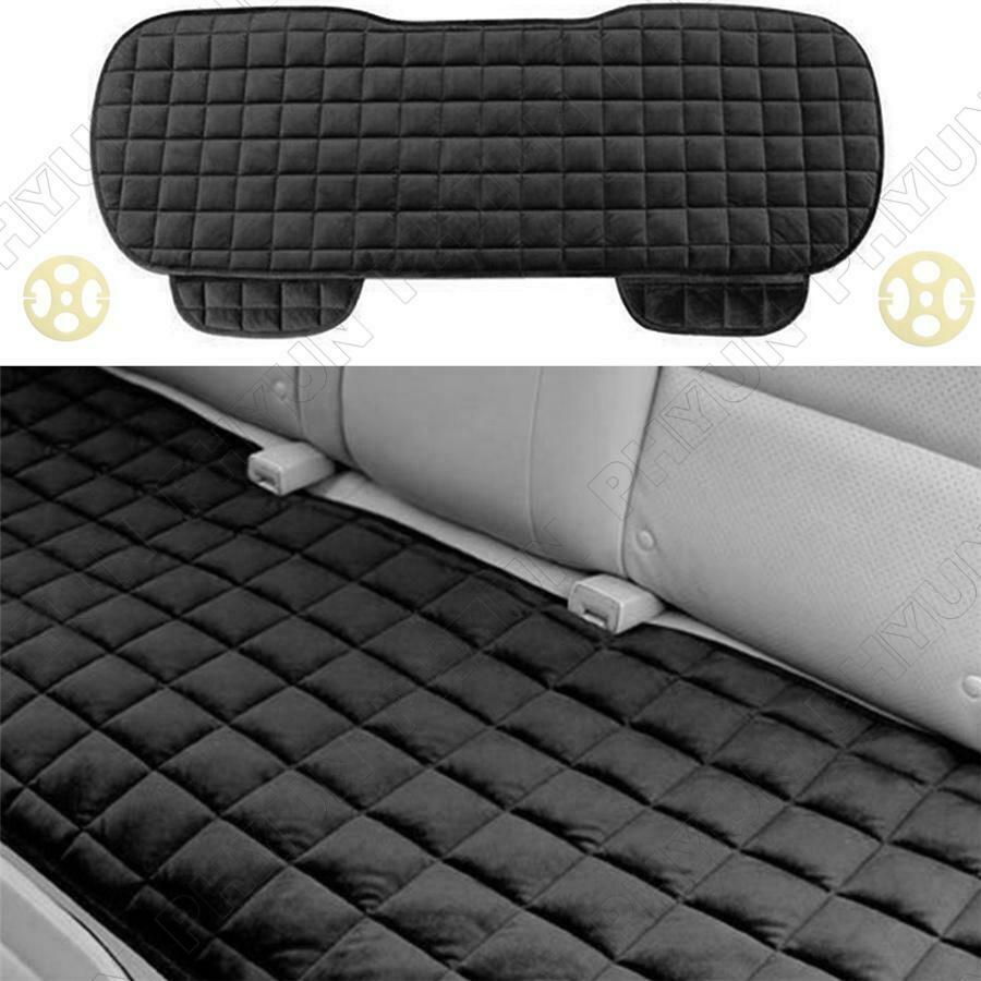 Universal Car Rear Seat Cushion Protector Mat Black Sponge For Car SUV Truck