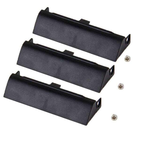 3x Hard Drive Hdd Caddy Bezel Cover W / Screws for  E6420 E6320