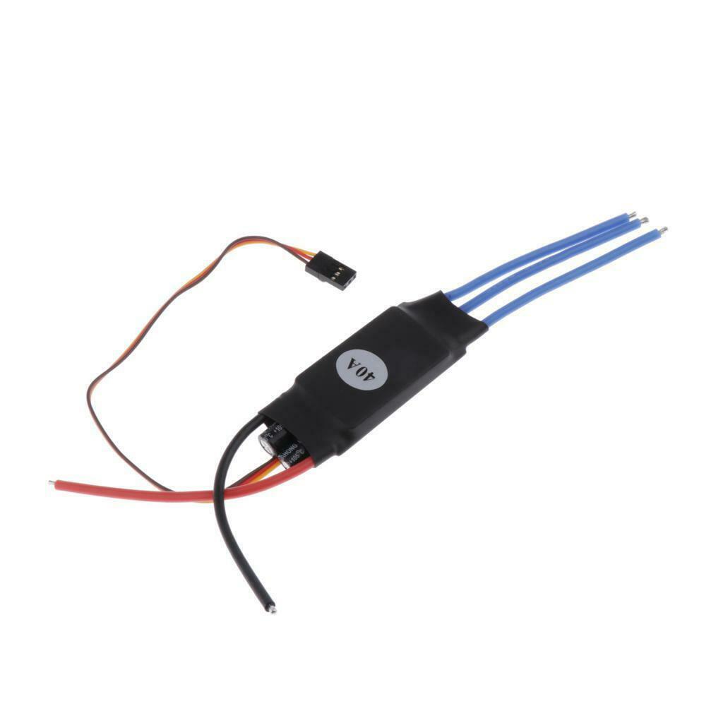 40A Brushless ESC Electric Speed Controller for RC Aircraft Plane Toys Accs