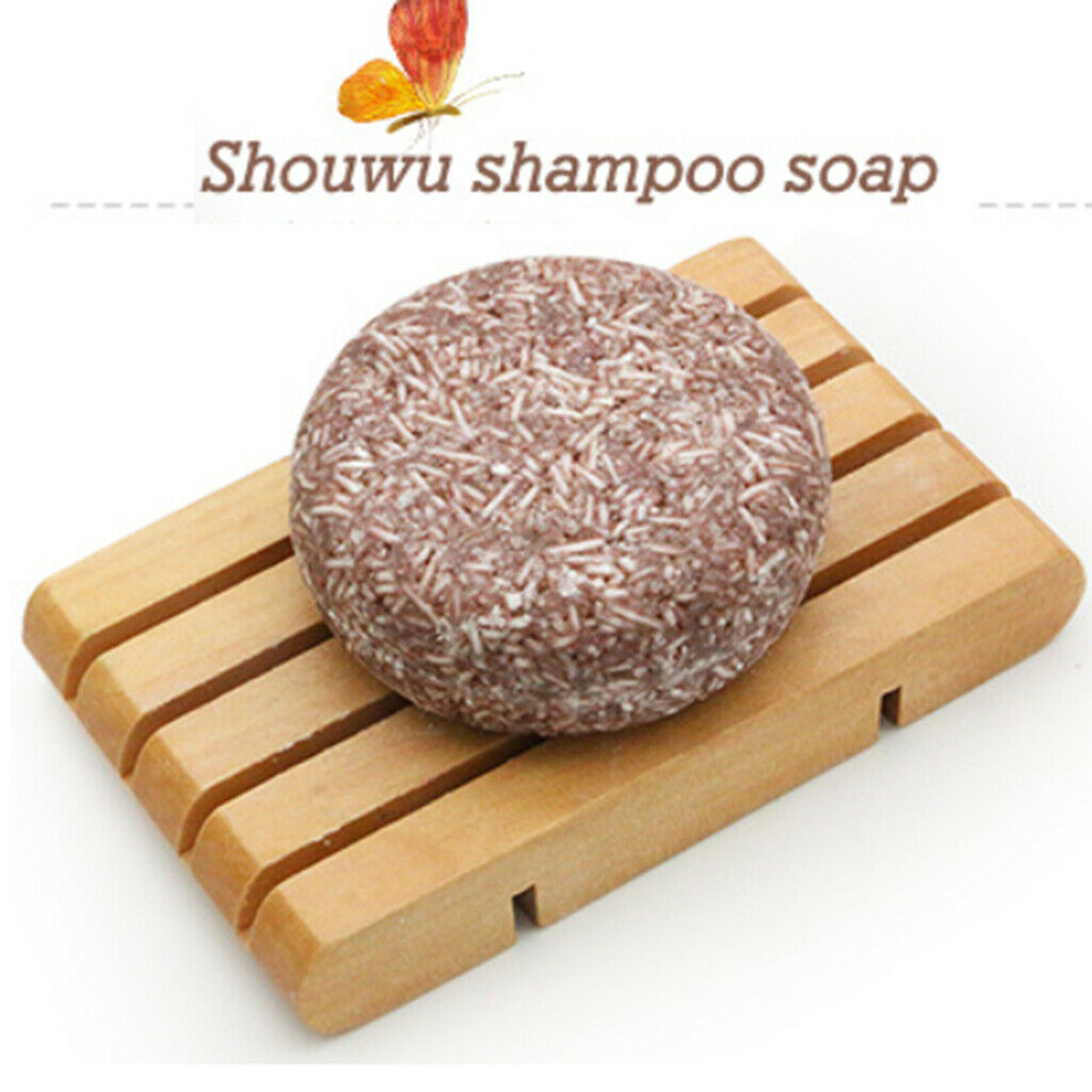 3 Pieces Natural Organic Solid Shampoo Soap Bars Oil-Control Hair Nourishing