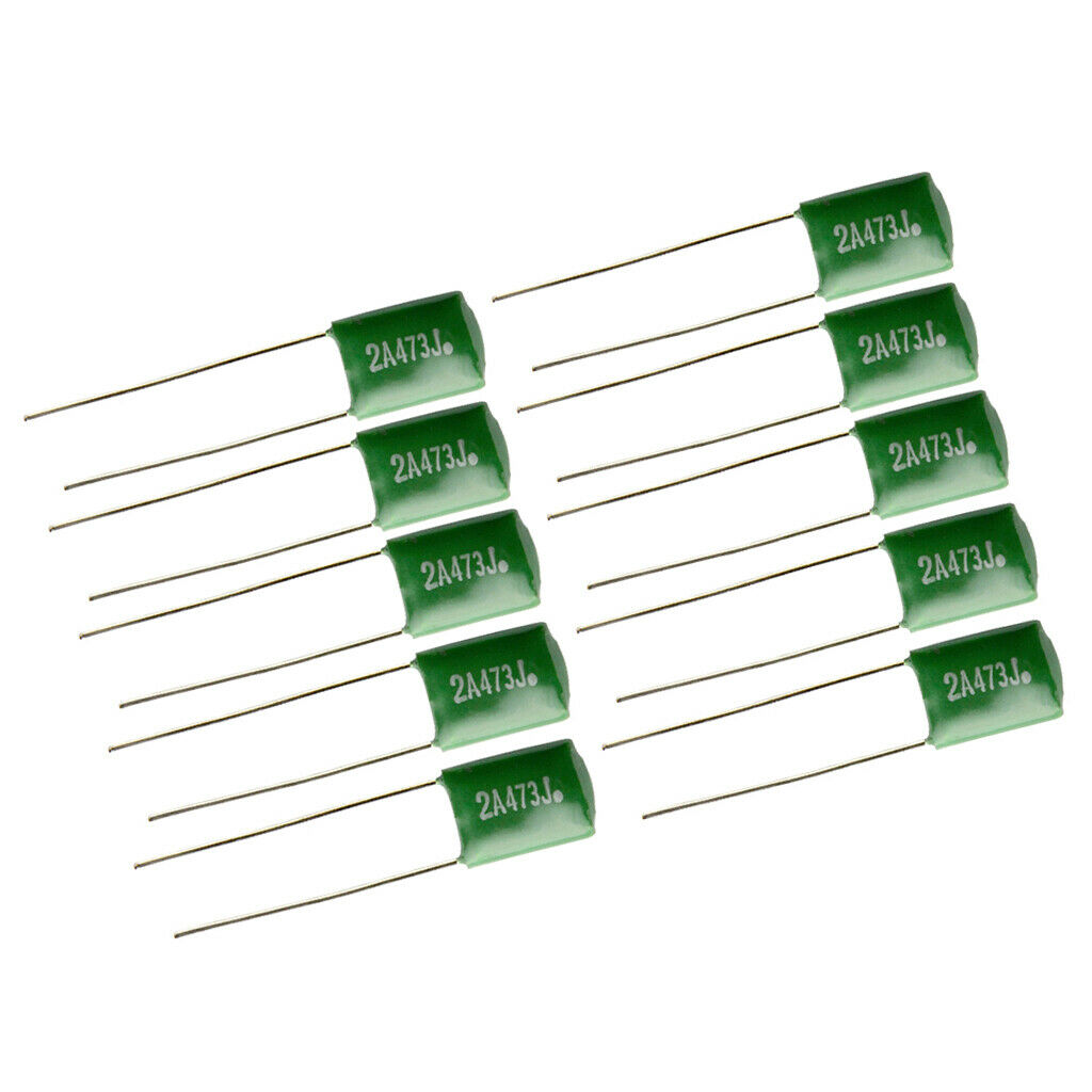10 Pieces Capacitors for Durable Electric Guitar Exquisite Design
