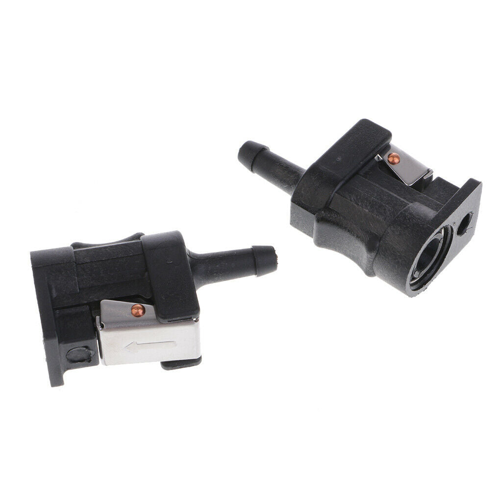 1 Pair Female Fuel Line (6mm) for Yamaha Outboard Engine Connection, Boat Fuel