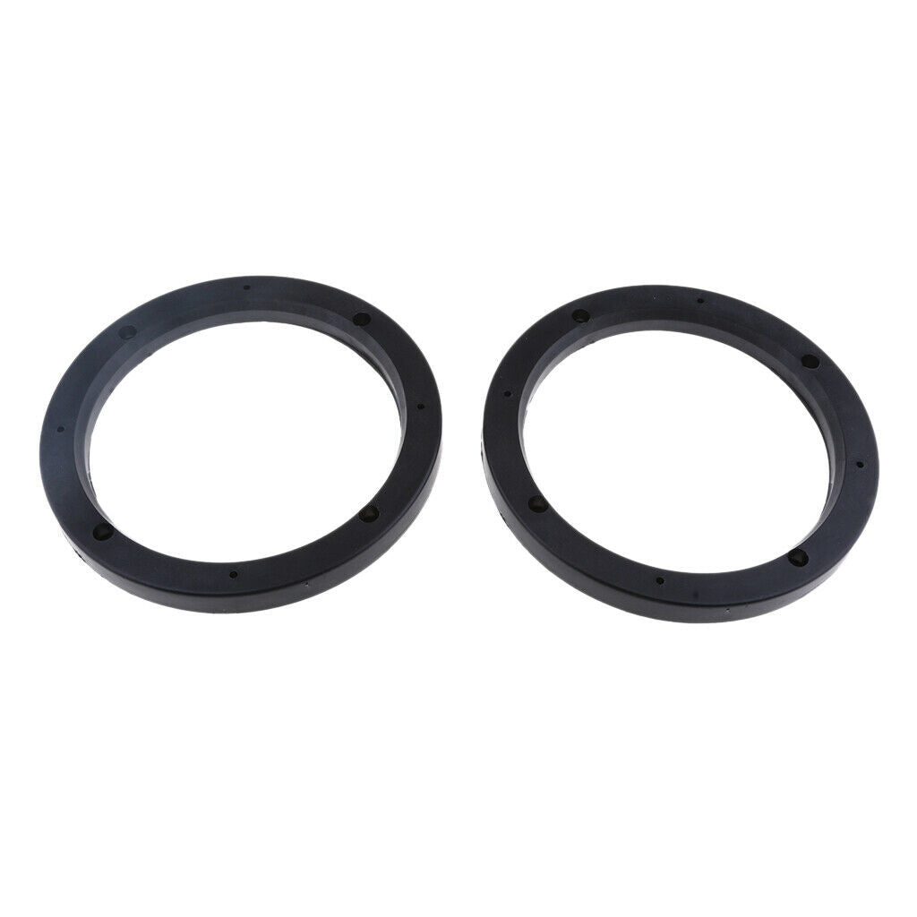 2x 6.5" Plastic Speaker Spacer Adaptor Ring Mounting Bracket for Auto Car