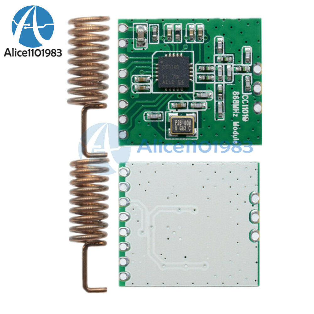 5PCS CC1101 Wireless Module Long Distance Transmission Antenna 868MHZ M115