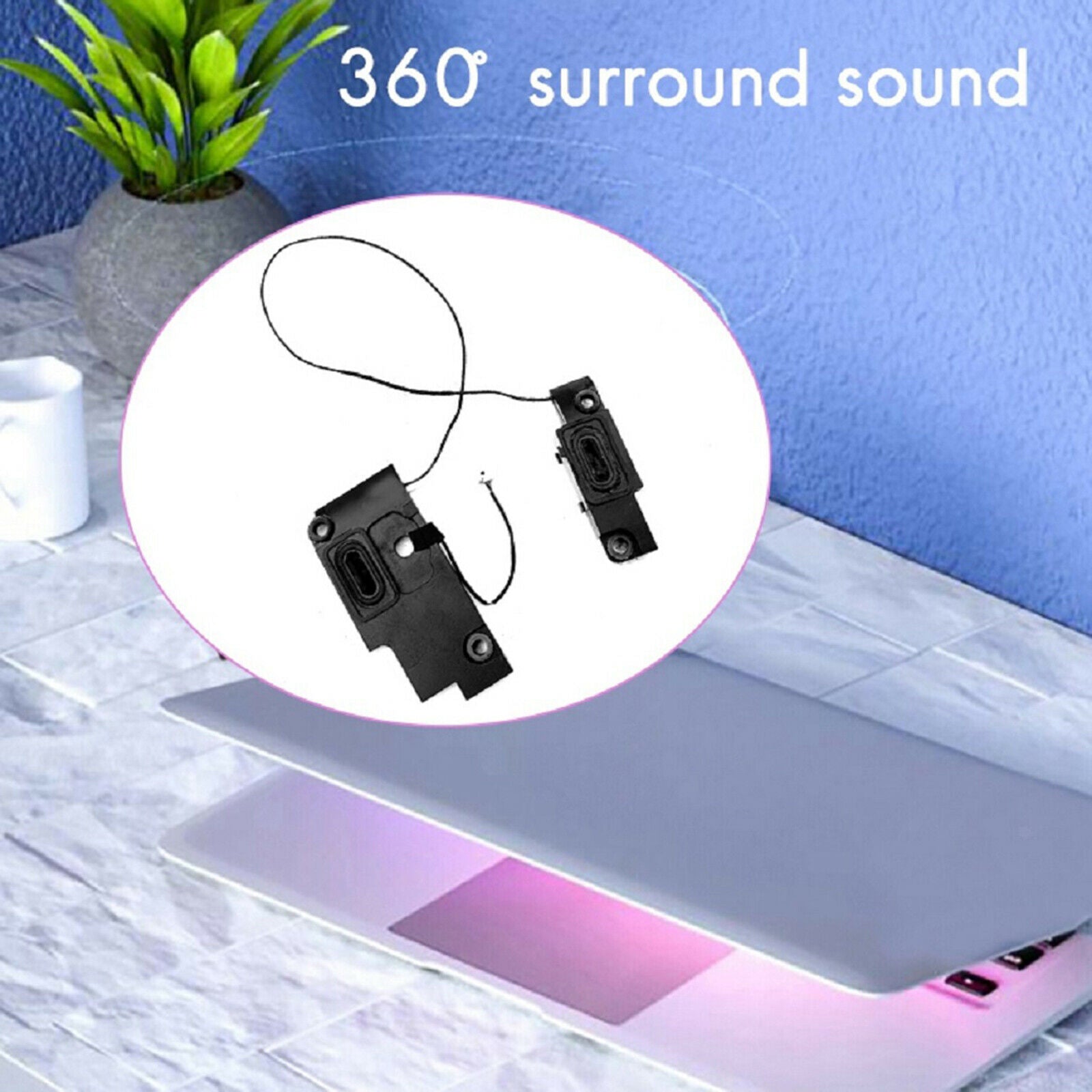 Laptop Built-in Speakers Noise Reduction Replacement for Acer E5-532 T5000