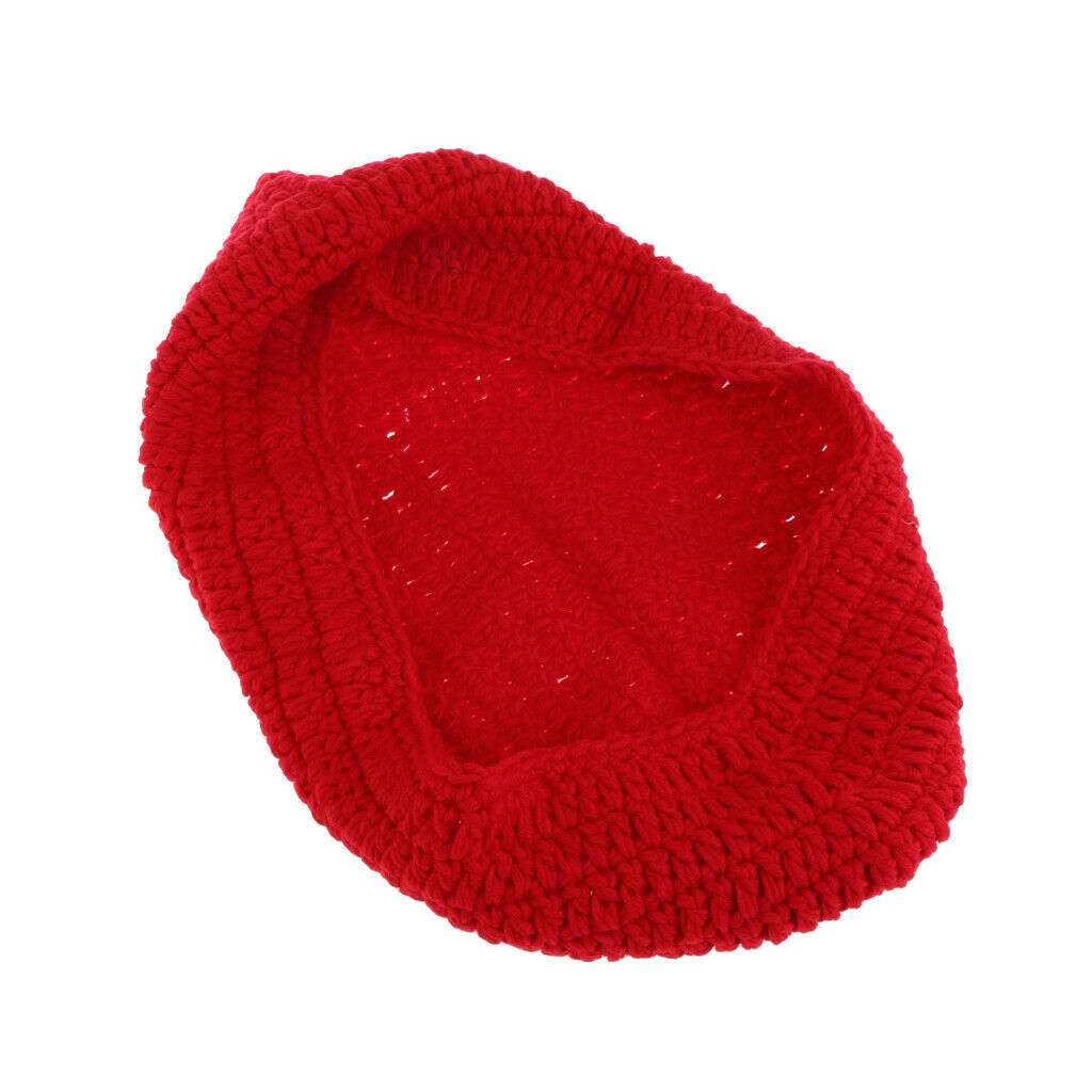 Baby Sleeping Bag Hand Knitted Sleepsacks Baby Photography Props Red