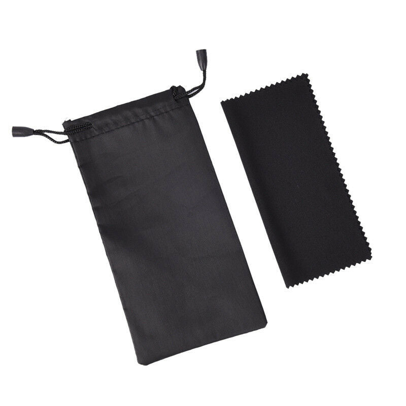 1Set Soft Glasses Pouch Cleaning Cloth Sunglasses Eyeglasses Cloth Pouch .l8