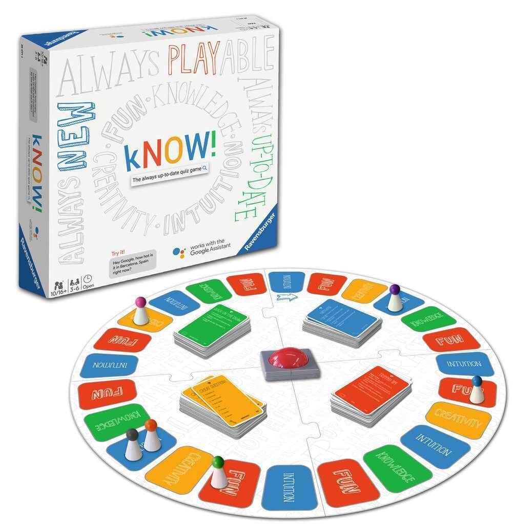 26071 Ravensburger kNOW! Family Quiz Board Game Suitable for Ages 10 Years+