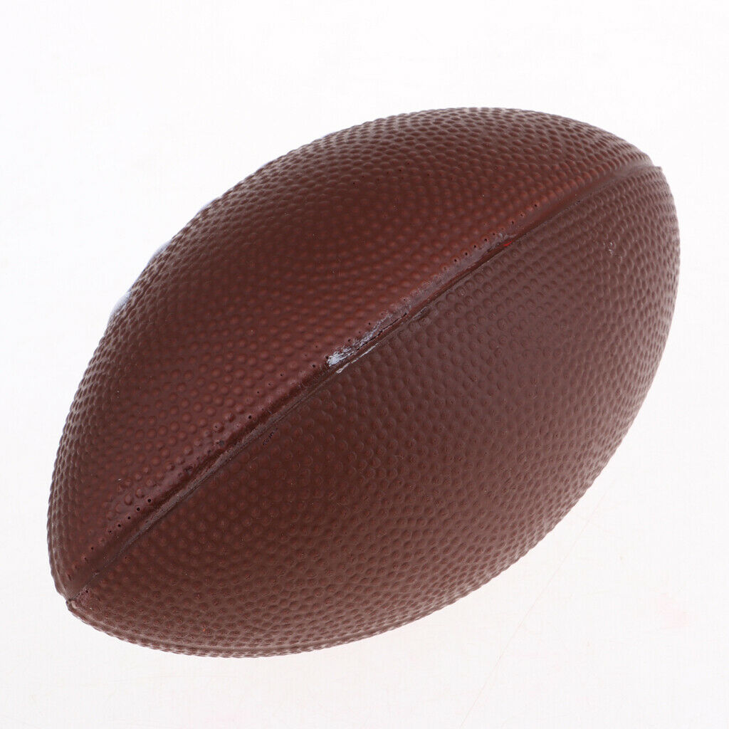 2Pcs PU Foam American Football Rugby Ball for Childeren, Adults Birthday Gift