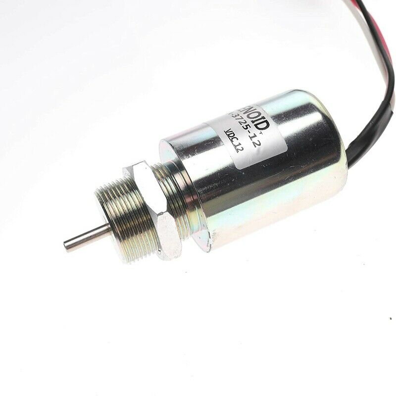 2X(SA-3725-12 30A87-00040 Fuel Shut Off Solenoid for Mitsubishi L2E L3E S3LF1F7)