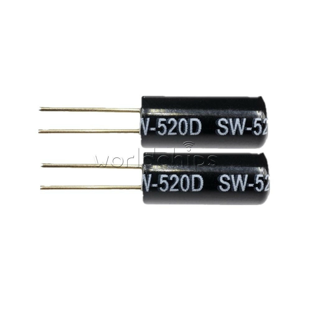 10PCS Lot SW-520D Vibration Sensor Metal Ball Tilt Shaking Position Switches