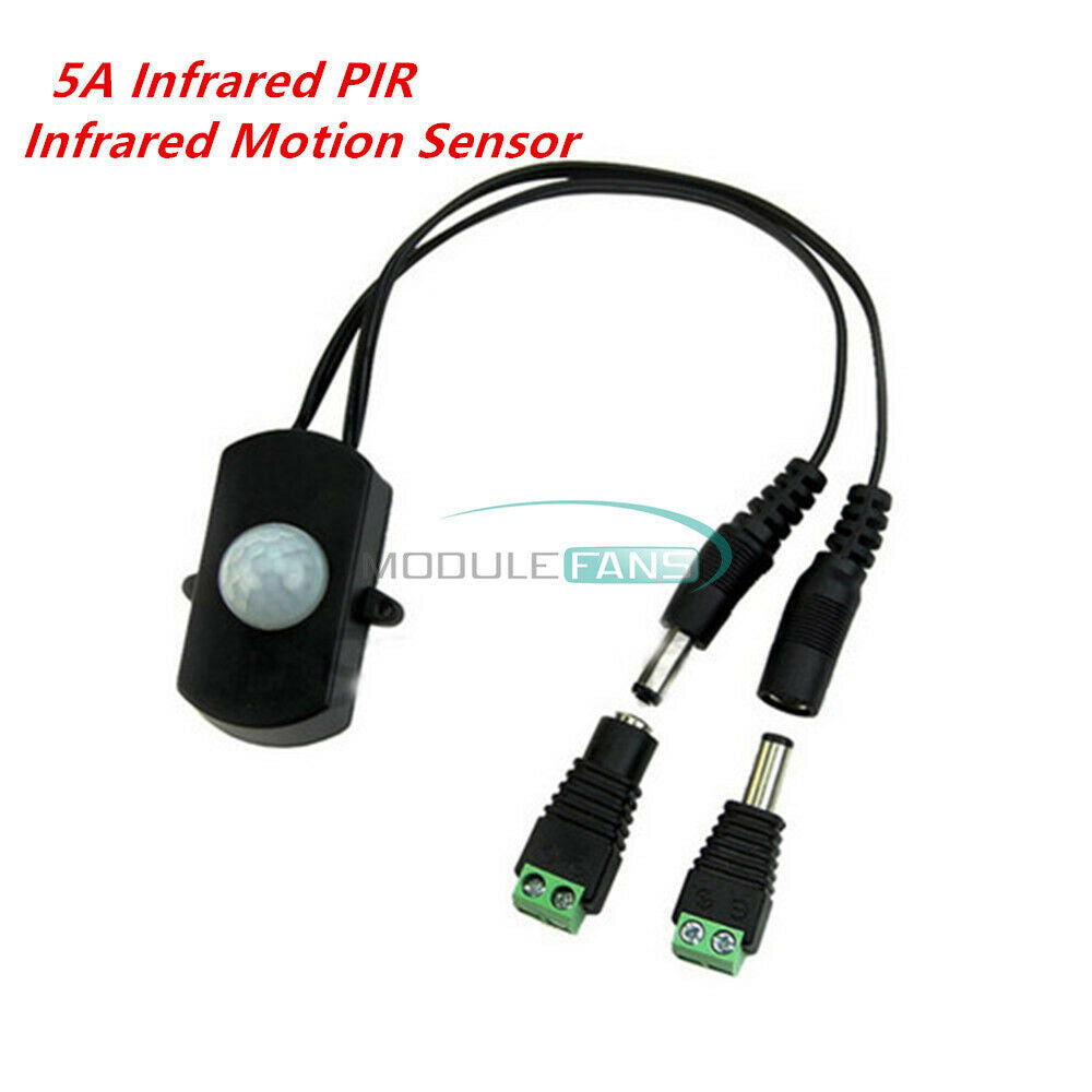 5A Infrared PIR Infrared Motion Sensor Detector Switch DC5-24V for LED Strip