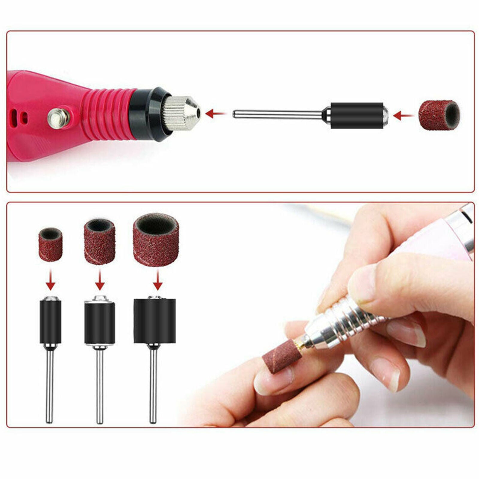 307PCS Turning Tools Grinding Kit Polishing Drill Accessories Grinder Set New