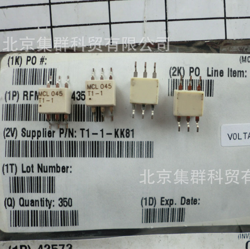 1PCS RF Transformer MINI SMD-6(SOP-6) T1-1-KK81 T1-1-KK81+ T1-1-KKTR T1-1 T1-1+